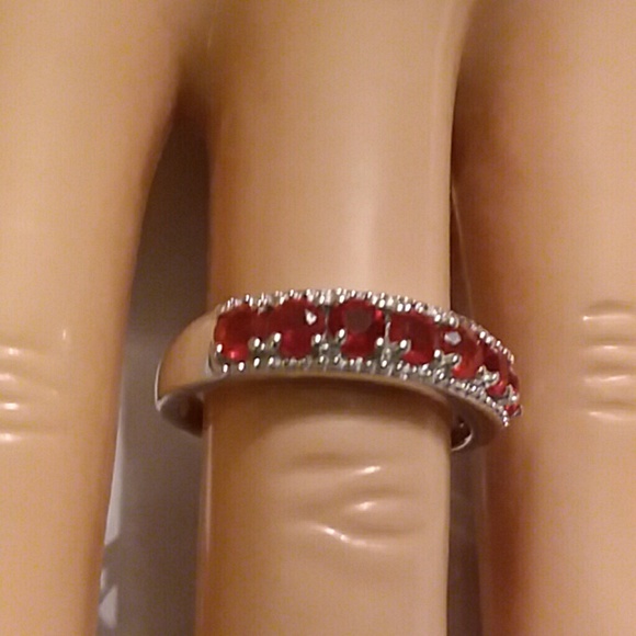 LC Jewelry - FIRE OPAL RING, SIZE 7